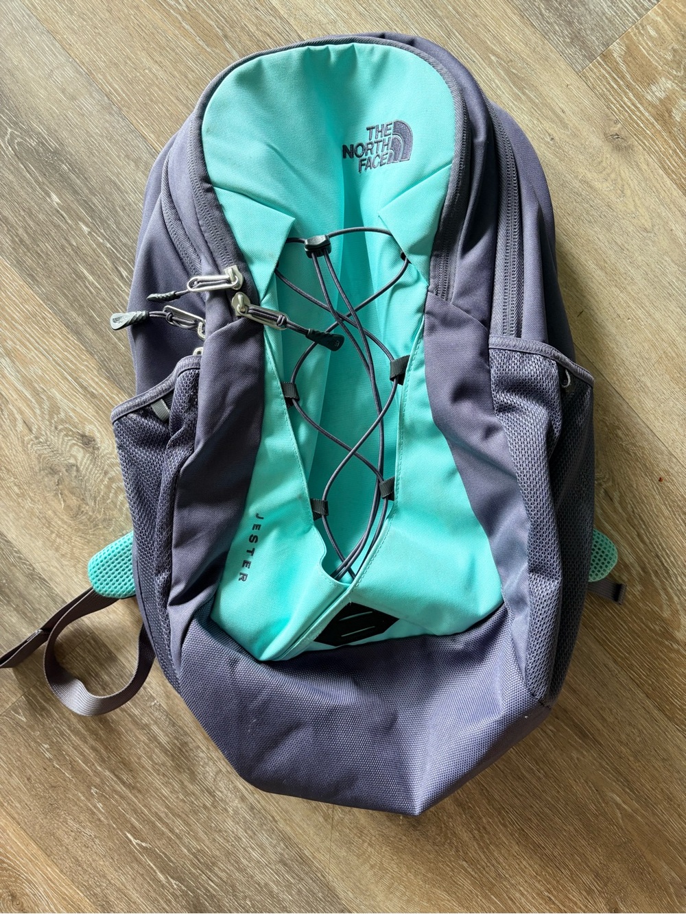 The North Face Jester Backpack - Teal & Charcoal